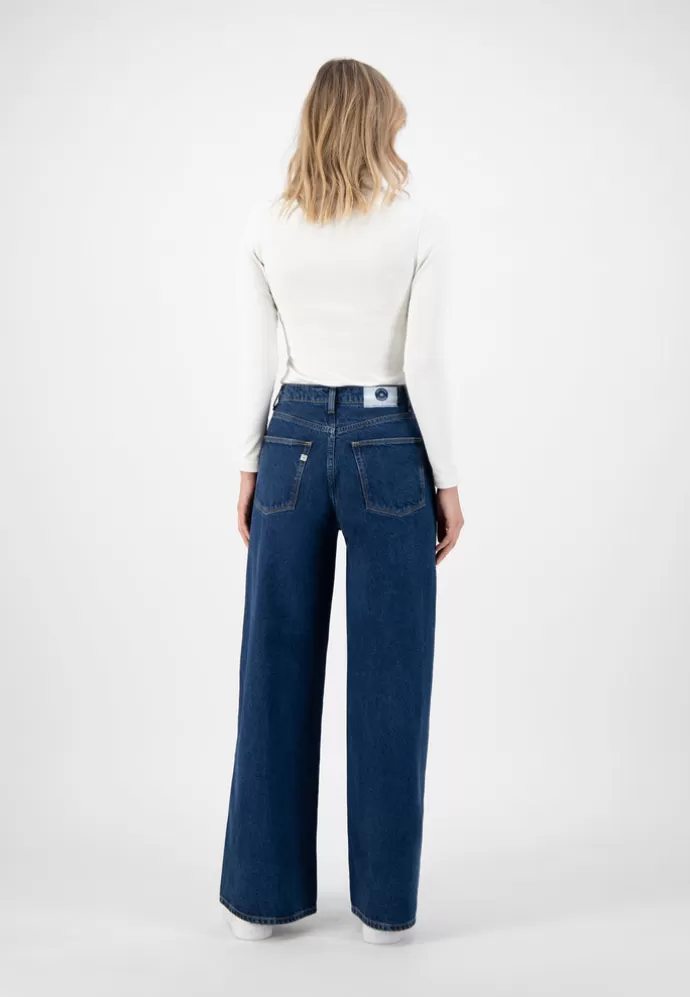 MUD Jeans Wyde Sara Farkut Stone Indigo